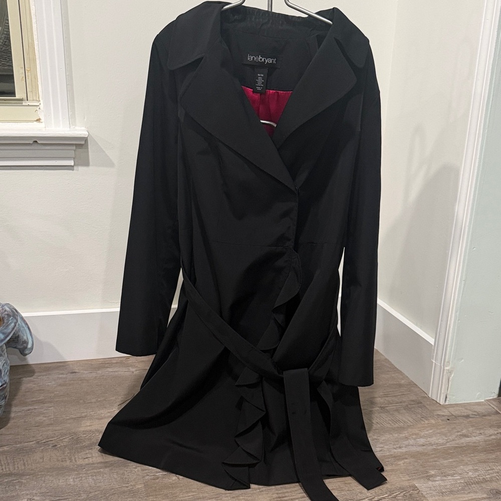 Lane Bryant Black and Pink Garment